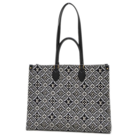 Louis Vuitton Monogram Jacquard On the Go GM Tote Bag M50207 - Picture 1 of 8